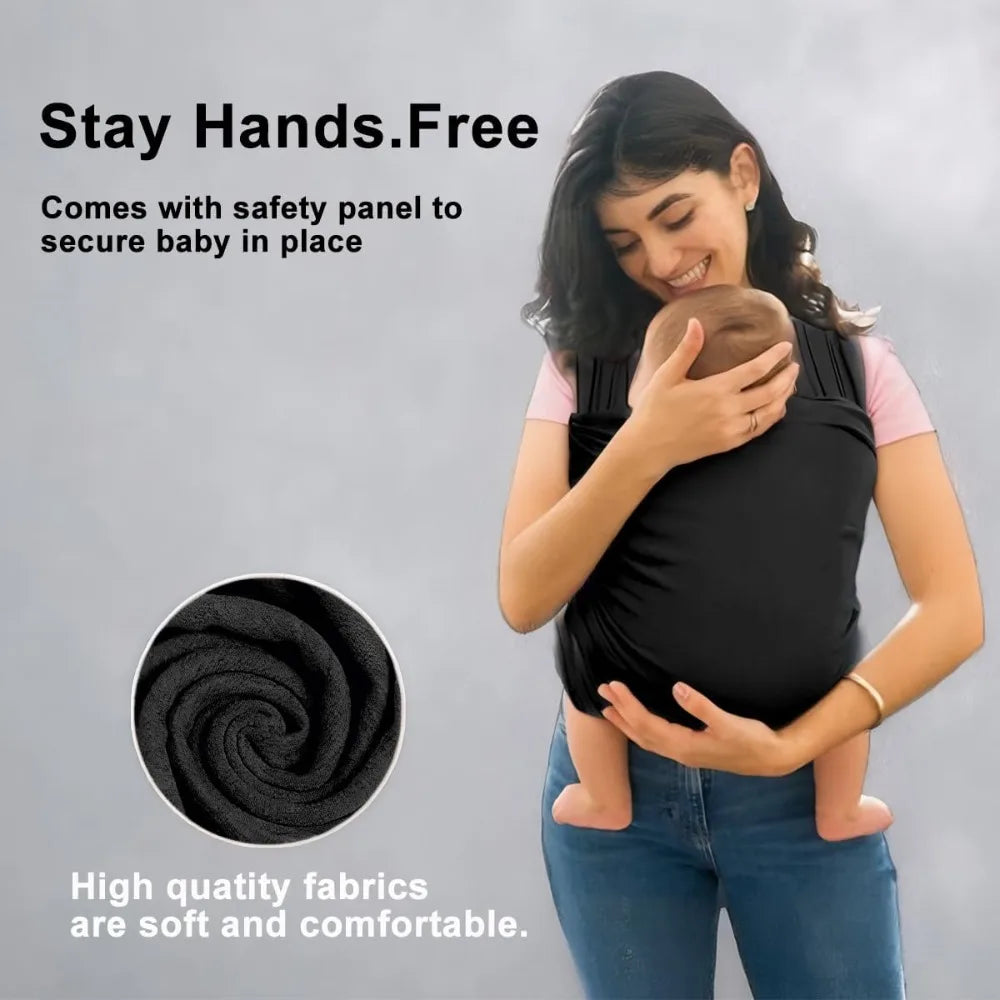 Porte-bébé facile à enfiler sans boucle