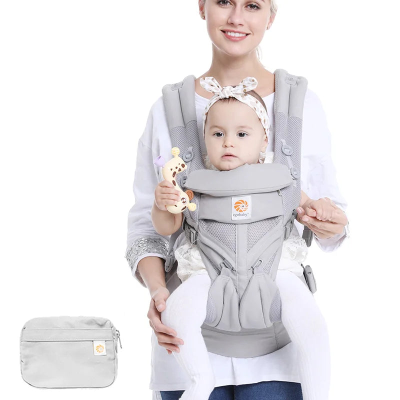 Porte-bébé face au monde respirant 0-36 mois