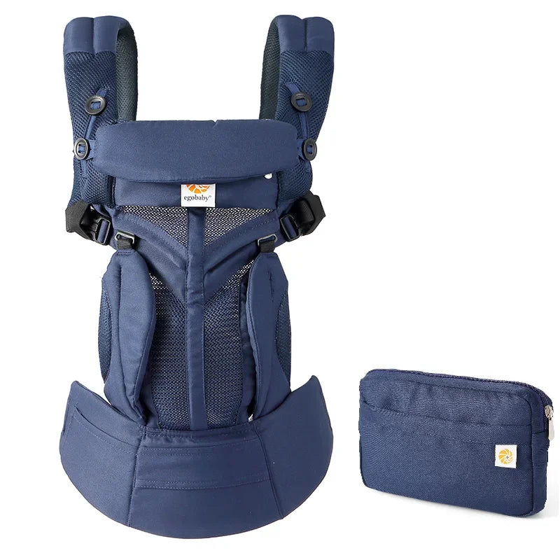 Porte-bébé omni 360 en coton respirant évolutif