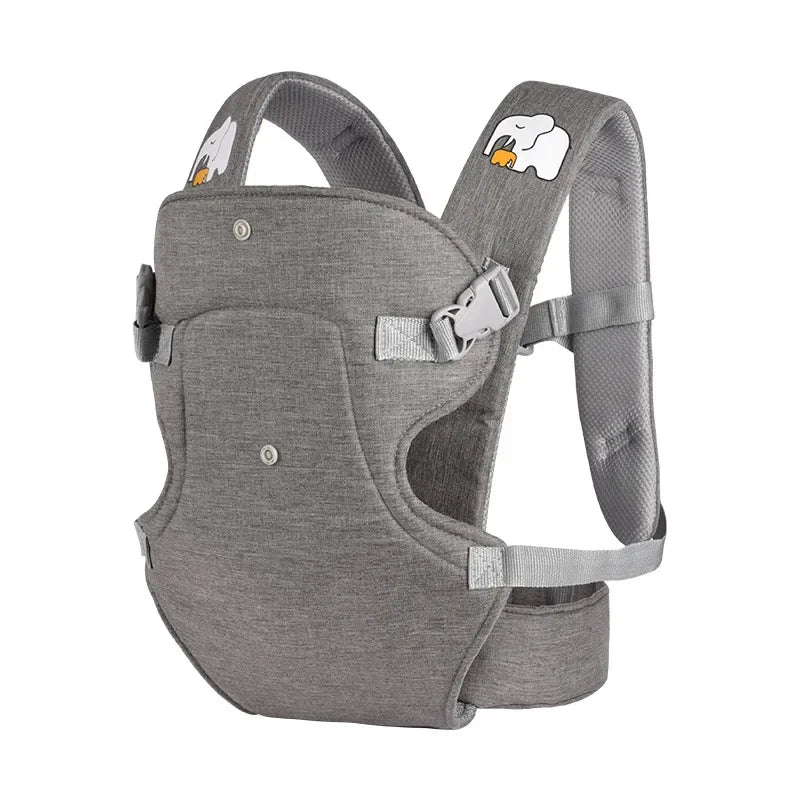 Porte-bébé bandoulière ergonomique porté sur l'épaule