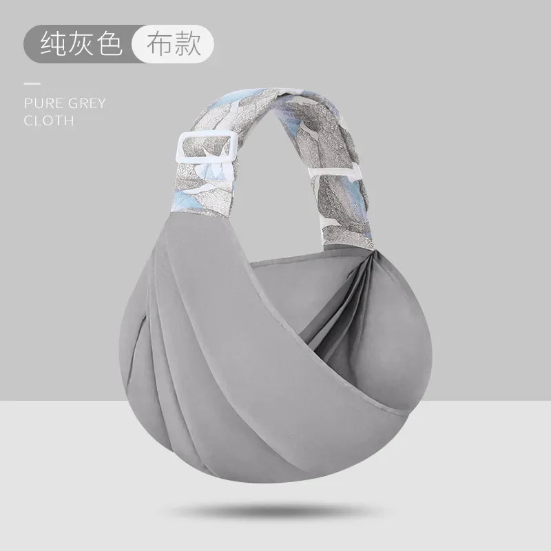Sling porte-bébé ajustable en tissu ou mesh