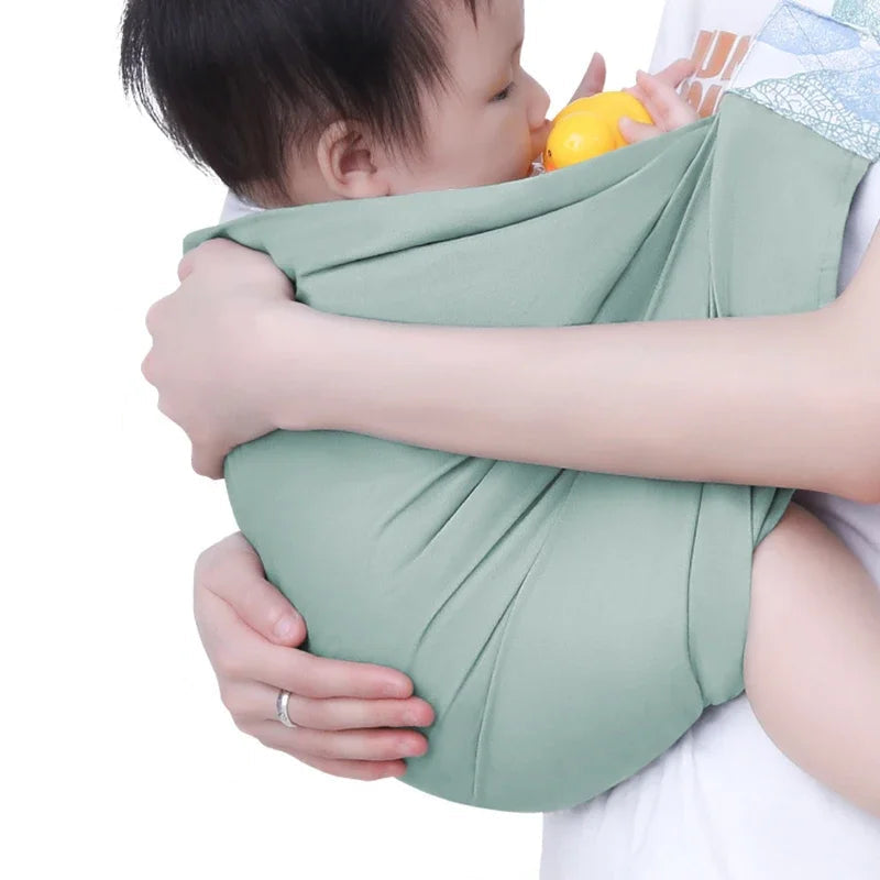 Sling porte-bébé ajustable en tissu ou mesh