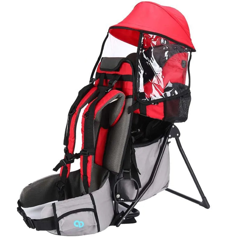 Porte-bébé pour rando pliable à armature