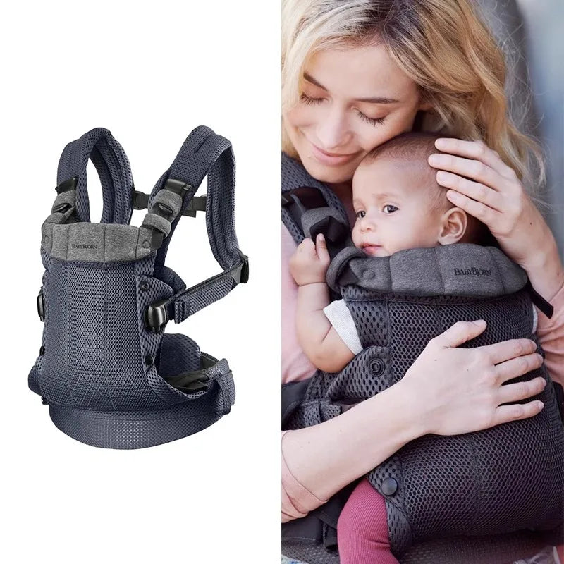 Porte-bébé ergonomique et physiologique 3-en-1