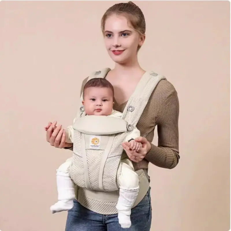 Porte-bébé à siège de hanche ergonomique ventral