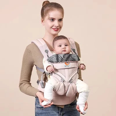 Porte-bébé ergo 360 en mesh respirant d'été