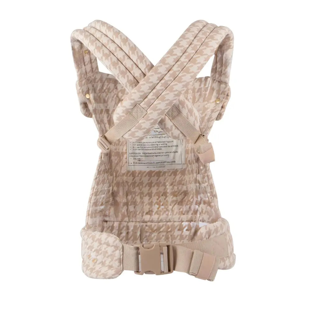Porte-bébé kangourou évolutif pied-de-poule