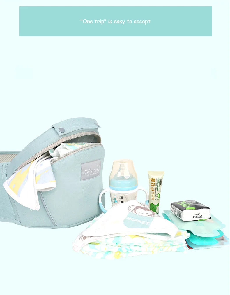Porte-bébé ceinture tabouret multifonction
