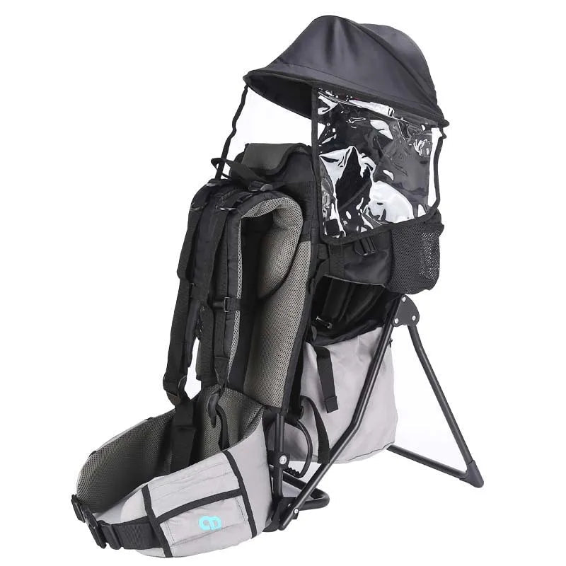Porte-bébé pour rando pliable à armature