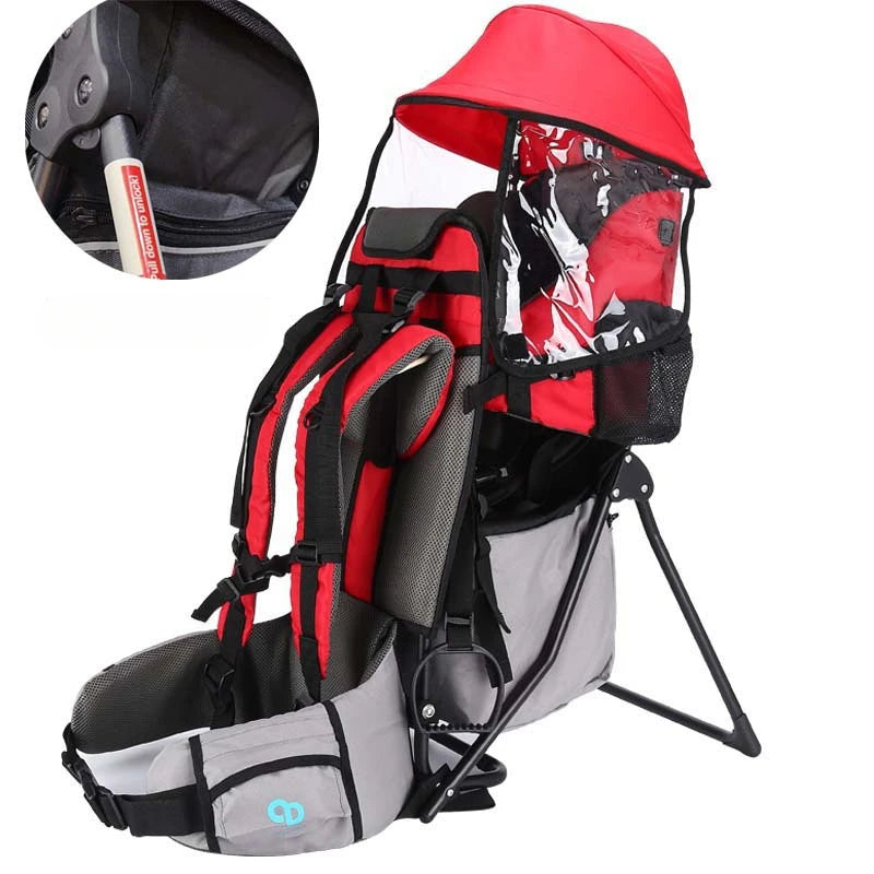 Porte-bébé pour rando pliable à armature