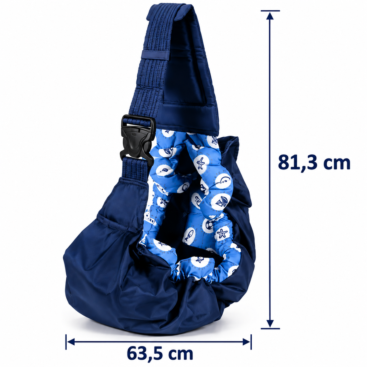 Porte-bébé pour allaitement doux et respirant